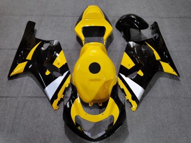 Online 2001-2003 Suzuki GSXR 600-750 Fairings - Black and Yellow