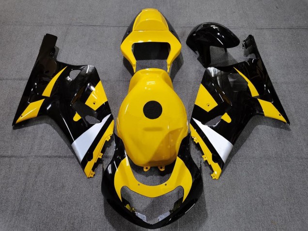 Online 2001-2003 Suzuki GSXR 600-750 Fairings - Black and Yellow Online 2001-2003 Suzuki GSXR 600-750 Fairings - Black and Yellow