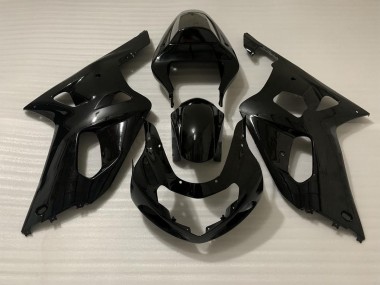 Online 2001-2003 Suzuki GSXR 600-750 Fairings - Black Gloss