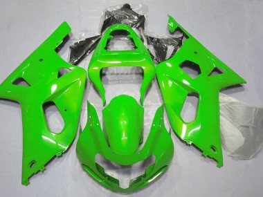 Online 2001-2003 Suzuki GSXR 600-750 Fairings - Bright Green