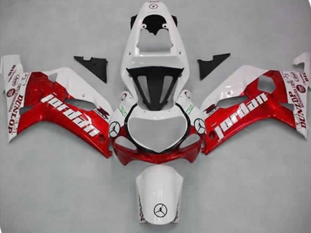 Online 2001-2003 Suzuki GSXR 600-750 Fairings - Red Jordan Online 2001-2003 Suzuki GSXR 600-750 Fairings - Red Jordan
