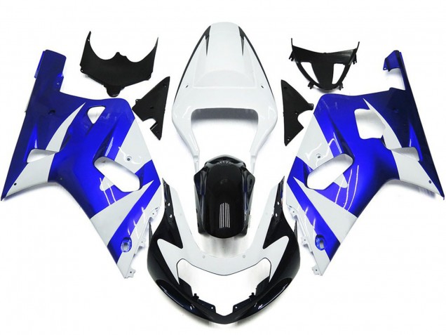 Online 2001-2003 Suzuki GSXR 600-750 Fairings - Vibrant Blue and White OEM Style Online 2001-2003 Suzuki GSXR 600-750 Fairings - Vibrant Blue and White OEM Style