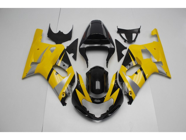 Online 2001-2003 Suzuki GSXR 600-750 Fairings - Yellow and Black