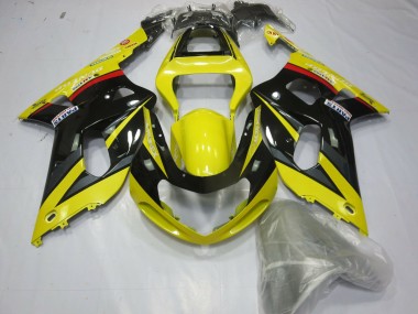 Online 2001-2003 Suzuki GSXR 600-750 Fairings - Yellow Black and Grey