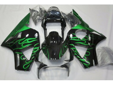 Online 2002-2003 Honda CBR954 Fairings - Green Flame