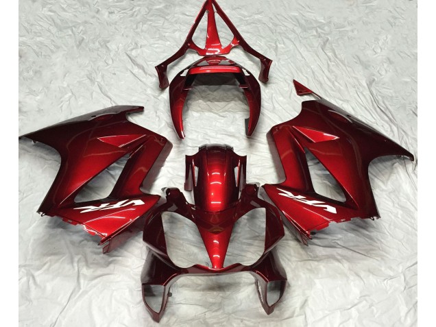 Online 2002-2012 Honda VFR800 Fairings - Deep Red Plain