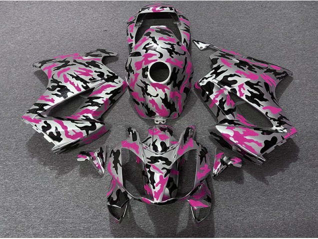 Online 2002-2012 Honda VFR800 Fairings - Pink Camo Online 2002-2012 Honda VFR800 Fairings - Pink Camo