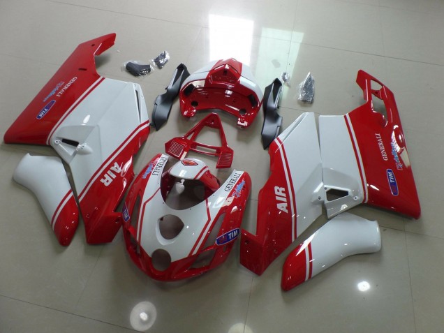 Online 2003-2004 Ducati 749 999 Fairings - Red and White