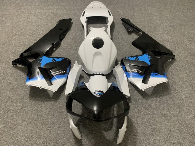 Online 2003-2004 Honda CBR600RR Fairings - Blue Splatter Online 2003-2004 Honda CBR600RR Fairings - Blue Splatter