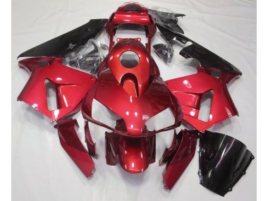Online 2003-2004 Honda CBR600RR Fairings - Candy Red Plain