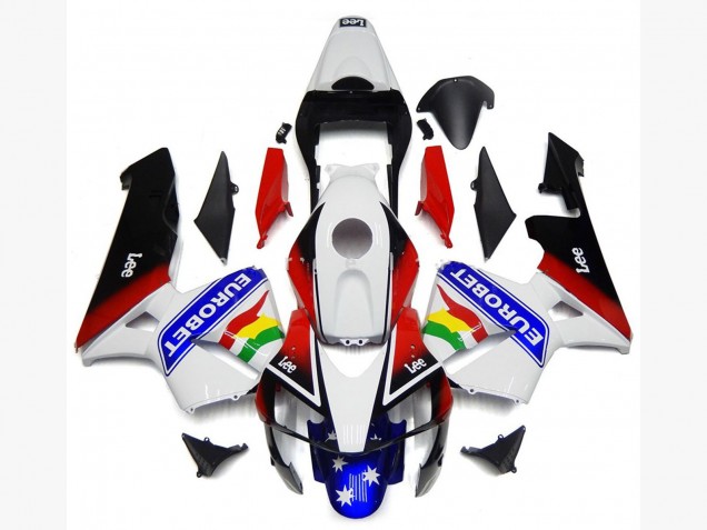 Online 2003-2004 Honda CBR600RR Fairings - EuroBet Colors Gloss Online 2003-2004 Honda CBR600RR Fairings - EuroBet Colors Gloss
