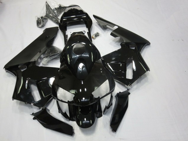 Online 2003-2004 Honda CBR600RR Fairings - Gloss Black & Matte