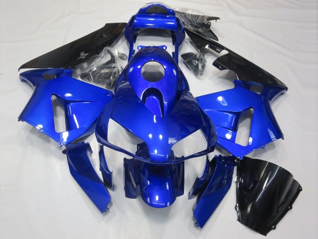 Online 2003-2004 Honda CBR600RR Fairings - Gloss Blue and Black Online 2003-2004 Honda CBR600RR Fairings - Gloss Blue and Black