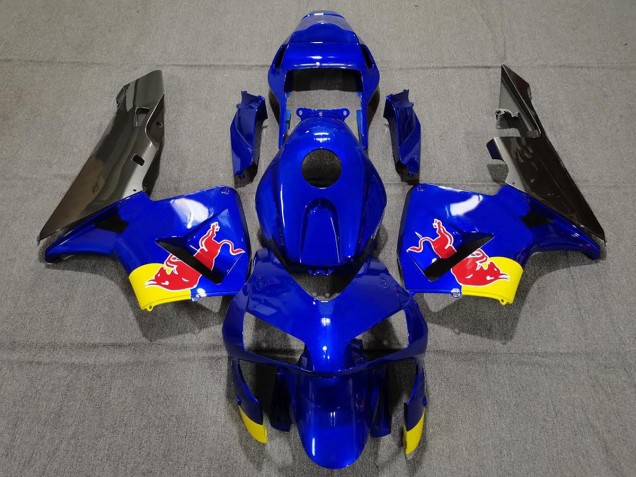 Online 2003-2004 Honda CBR600RR Fairings - Gloss Blue Red Bull Online 2003-2004 Honda CBR600RR Fairings - Gloss Blue Red Bull