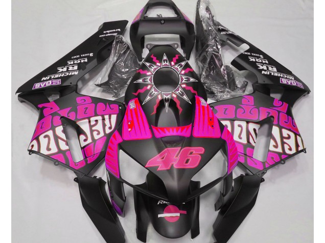 Online 2003-2004 Honda CBR600RR Fairings - Hot Pink Rossi Repsol Online 2003-2004 Honda CBR600RR Fairings - Hot Pink Rossi Repsol