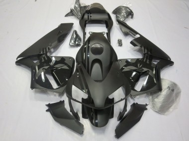 Online 2003-2004 Honda CBR600RR Fairings - Matte Black & Punisher logos