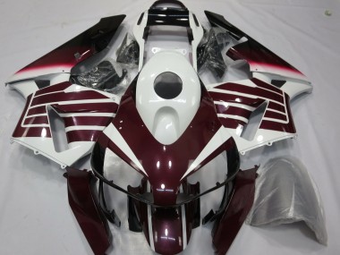 Online 2003-2004 Honda CBR600RR Fairings - Purple and White