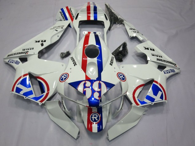 Online 2003-2004 Honda CBR600RR Fairings - Repsol 69