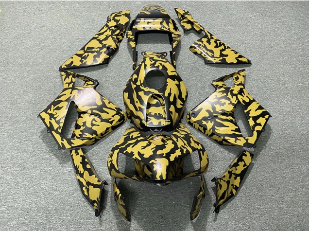 Online 2003-2004 Honda CBR600RR Fairings - Yellow Camo Online 2003-2004 Honda CBR600RR Fairings - Yellow Camo