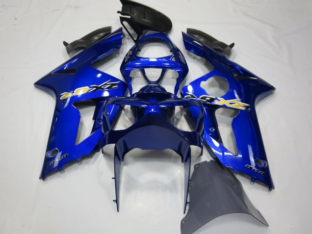 Online 2003-2004 Kawasaki ZX6R Fairings - Blue OEM Style Online 2003-2004 Kawasaki ZX6R Fairings - Blue OEM Style