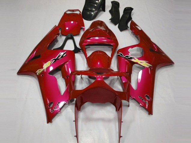 Online 2003-2004 Kawasaki ZX6R Fairings - Candy Red Online 2003-2004 Kawasaki ZX6R Fairings - Candy Red
