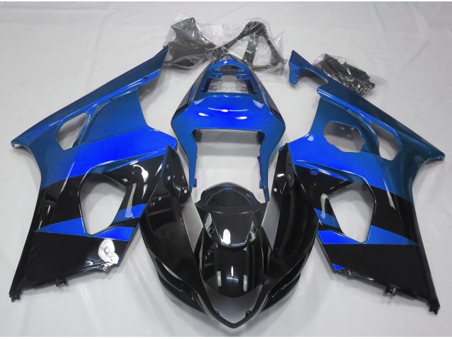 Online 2003-2004 Suzuki GSXR 1000 Fairings - Gloss Blue & Black Online 2003-2004 Suzuki GSXR 1000 Fairings - Gloss Blue & Black