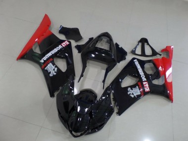 Online 2003-2004 Suzuki GSXR 1000 Fairings - Red and Black