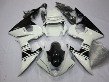 Online 2003-2005 Yamaha R6 Fairings - Black and white