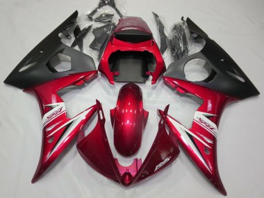 Online 2003-2005 Yamaha R6 Fairings - Gloss Red & White