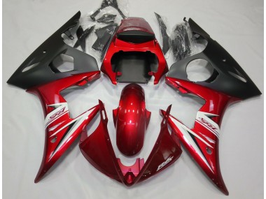 Online 2003-2005 Yamaha R6 Fairings - Red & White