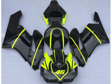 Online 2004-2005 Honda CBR1000RR Fairings - All Black and High Viz