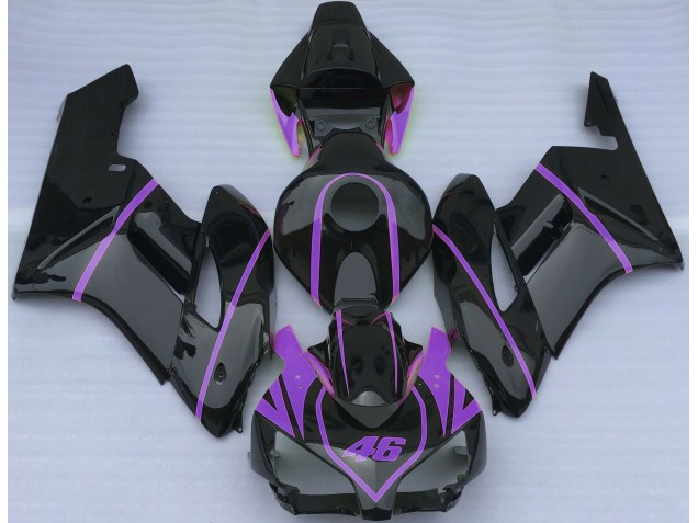 Online 2004-2005 Honda CBR1000RR Fairings - Gloss Black & Purple Online 2004-2005 Honda CBR1000RR Fairings - Gloss Black & Purple