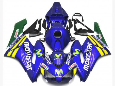 Online 2004-2005 Honda CBR1000RR Fairings - Green Movi Star