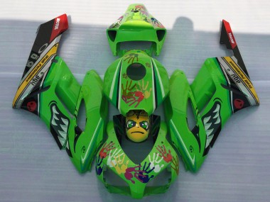 Online 2004-2005 Honda CBR1000RR Fairings - Green Shark