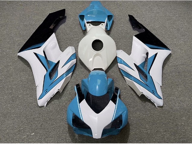 Online 2004-2005 Honda CBR1000RR Fairings - Light Blue White and Black Gloss