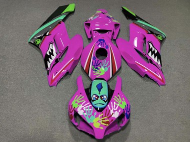 Online 2004-2005 Honda CBR1000RR Fairings - Pink Shark