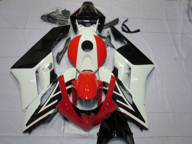Online 2004-2005 Honda CBR1000RR Fairings - Red Black and White Online 2004-2005 Honda CBR1000RR Fairings - Red Black and White