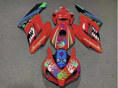 Online 2004-2005 Honda CBR1000RR Fairings - Red Shark