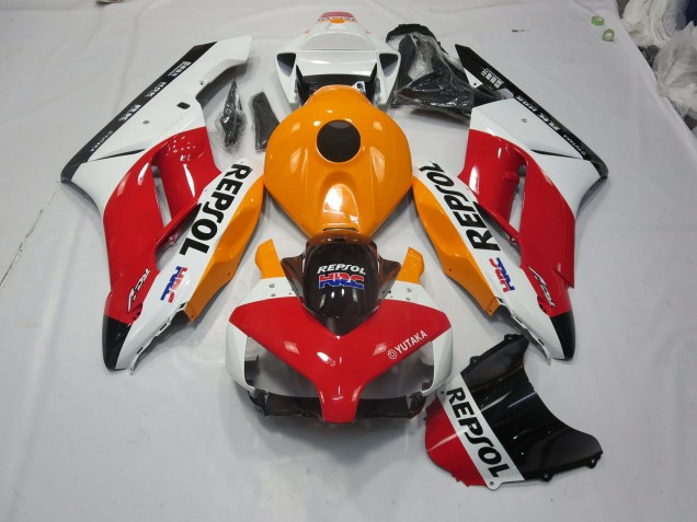 Online 2004-2005 Honda CBR1000RR Fairings - White Repsol
