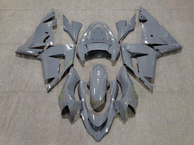 Online 2004-2005 Kawasaki ZX10R Fairings - Gloss Grey & Green