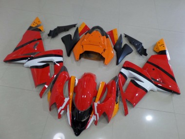 Online 2004-2005 Kawasaki ZX10R Fairings - Red White Pink