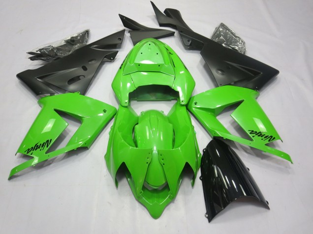 Online 2004-2005 Kawasaki ZX10R Fairings - Total Green