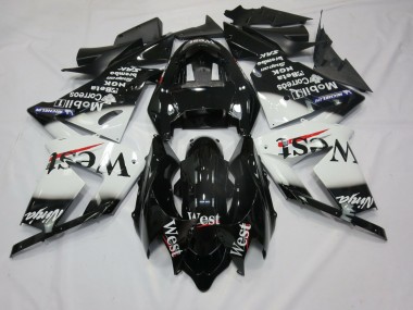 Online 2004-2005 Kawasaki ZX10R Fairings - White West