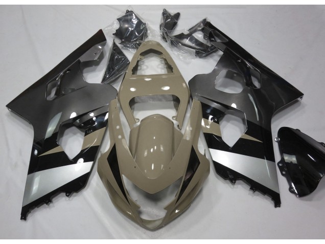 Online 2004-2005 Suzuki GSXR 600-750 Fairings - Desert Tan and Silver Online 2004-2005 Suzuki GSXR 600-750 Fairings - Desert Tan and Silver