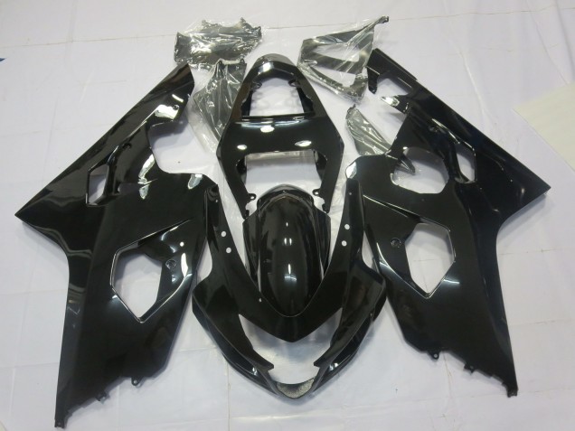 Online 2004-2005 Suzuki GSXR 600-750 Fairings - Gloss Black Online 2004-2005 Suzuki GSXR 600-750 Fairings - Gloss Black