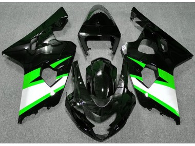 Online 2004-2005 Suzuki GSXR 600-750 Fairings - Gloss Black & Green