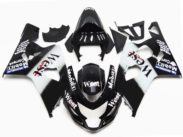 Online 2004-2005 Suzuki GSXR 600-750 Fairings - Gloss west OEM Style Online 2004-2005 Suzuki GSXR 600-750 Fairings - Gloss west OEM Style