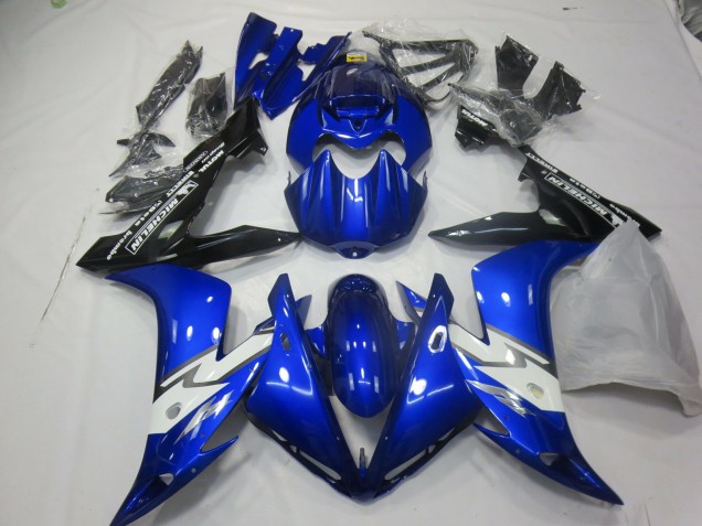 Online 2004-2006 Yamaha R1 Fairings - Blue White gloss