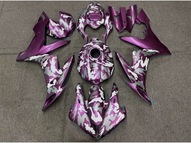Online 2004-2006 Yamaha R1 Fairings - Dark Magenta Camo