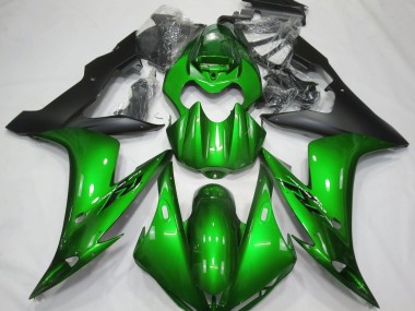 Online 2004-2006 Yamaha R1 Fairings - Gloss Green & Black